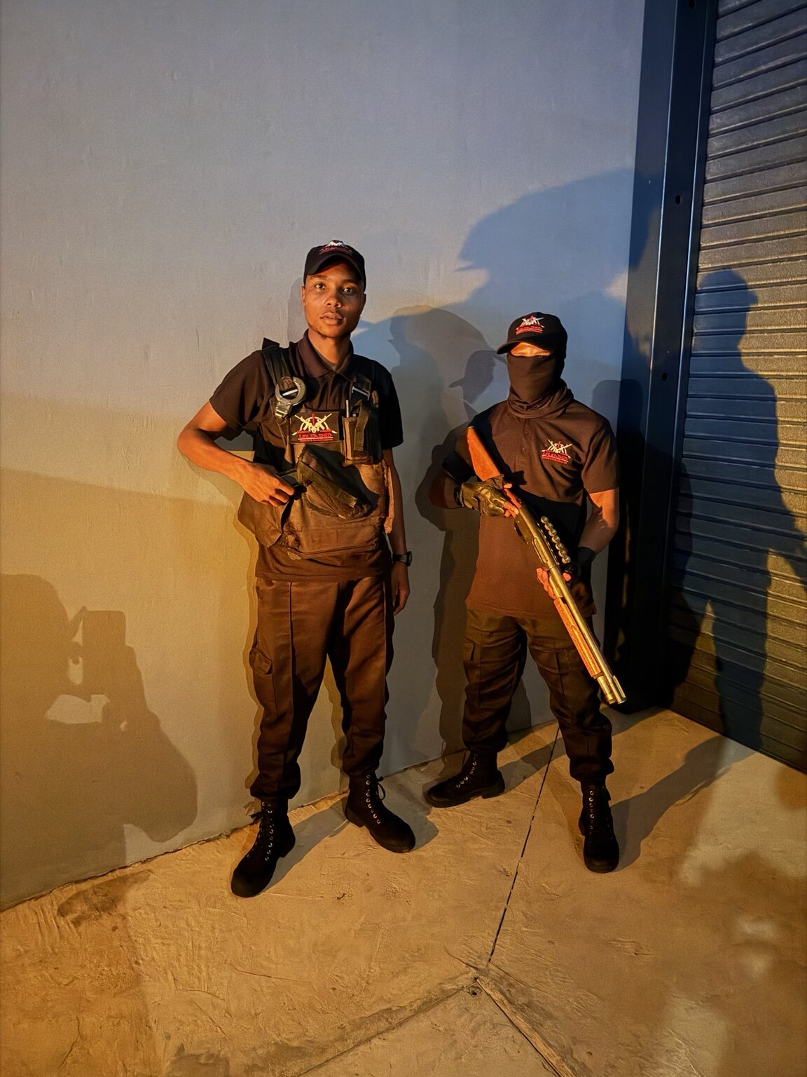 Unleashed Security armed response team in uniform