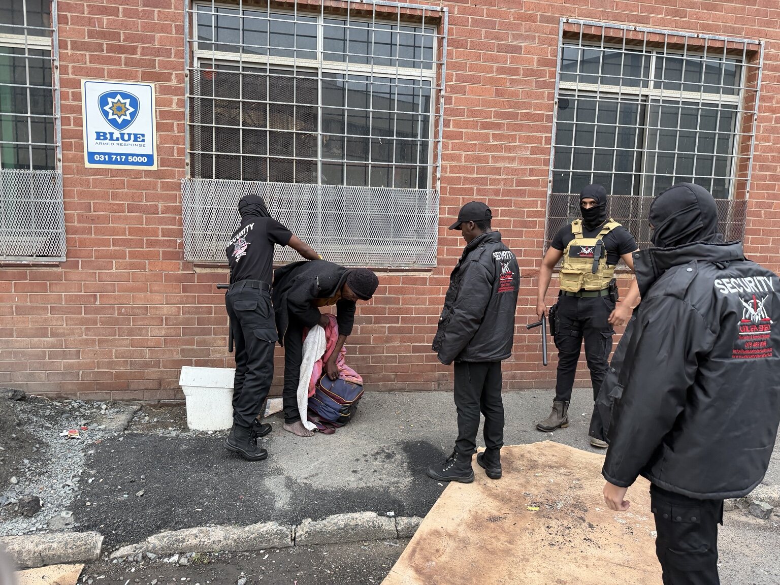 Unleashed Security visible patrol team during a site support operation
